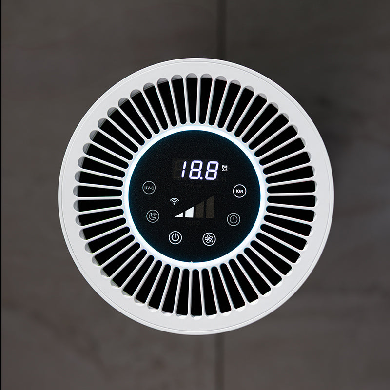 Crystal Air Turbo HEPA LED Air Purifier - Wifi Control & 5 Step Filtration