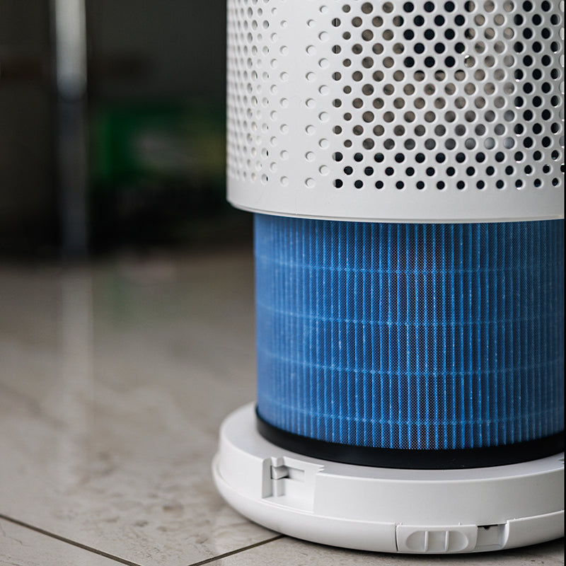 Crystal Air Turbo HEPA LED Air Purifier - Wifi Control & 5 Step Filtration