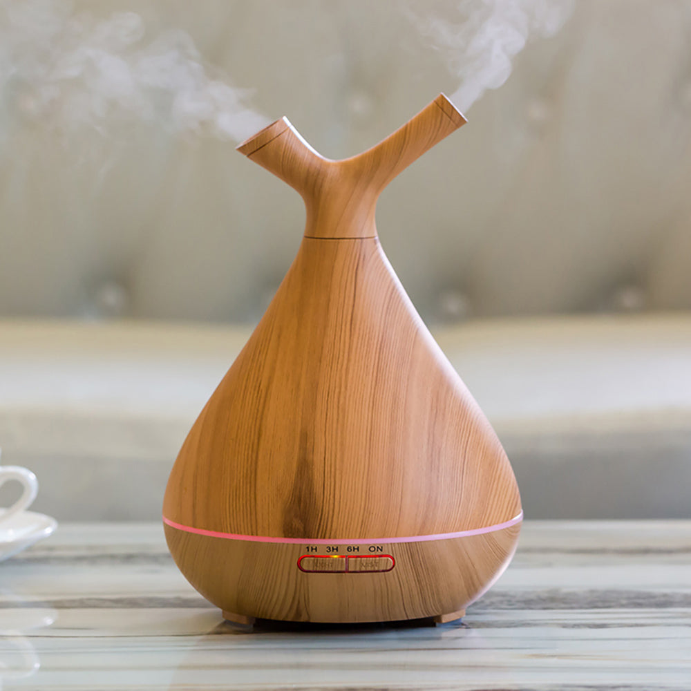 e.s.t. Remoist Wt Diffuser 美顔器 Crystal Aire Sapling Dual-Nozzle Ultrasonic Aroma Diffuser WT-008