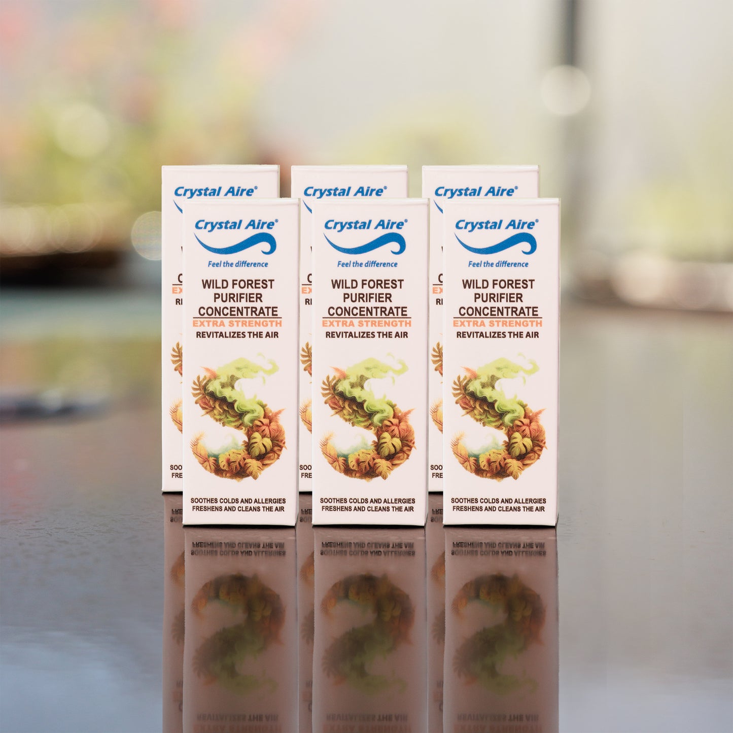 Crystal Aire 30ml Wild Forest Air Purifier Concentrates - 6 Pack