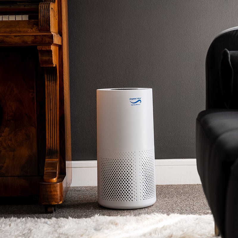 Crystal Air Turbo HEPA LED Air Purifier - Wifi Control & 5 Step Filtration