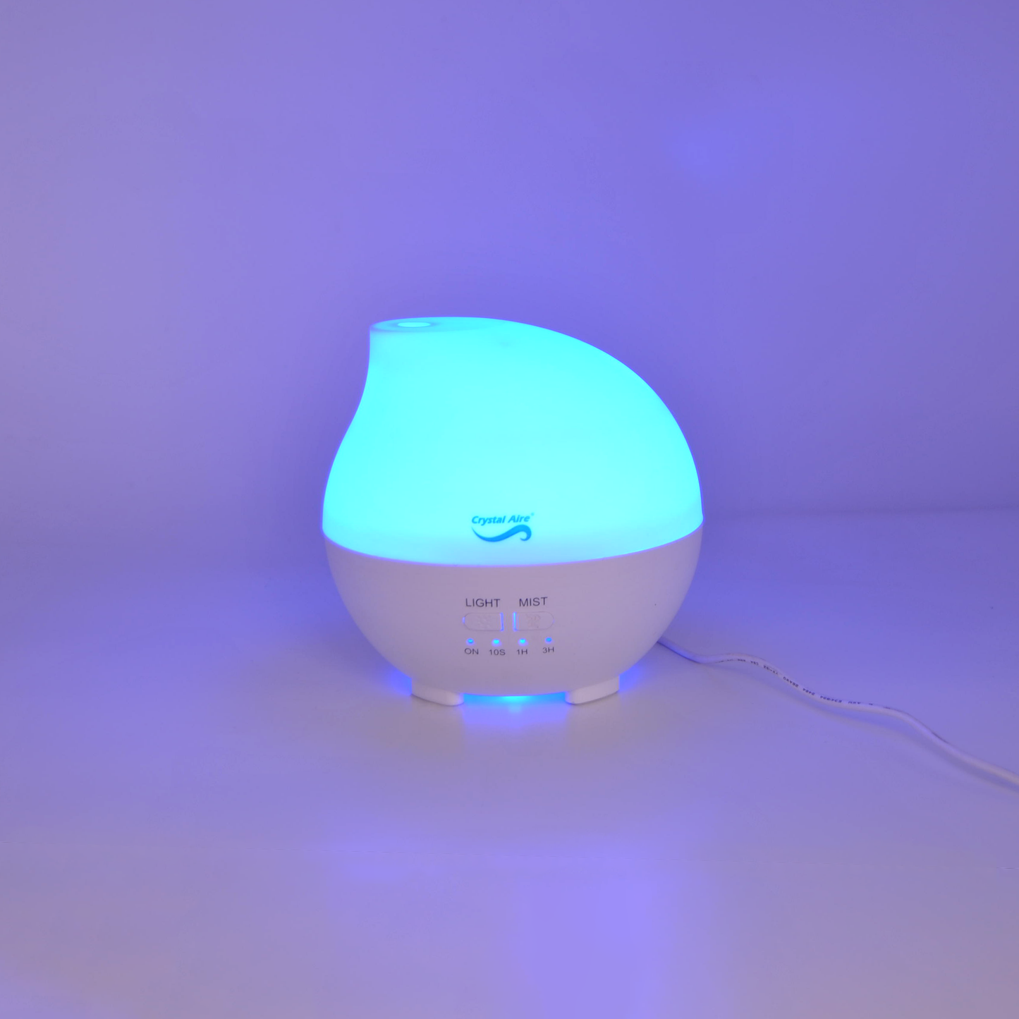 Crystal Aire Rain Drop Ultrasonic Aroma Diffuser for Babies & Adults