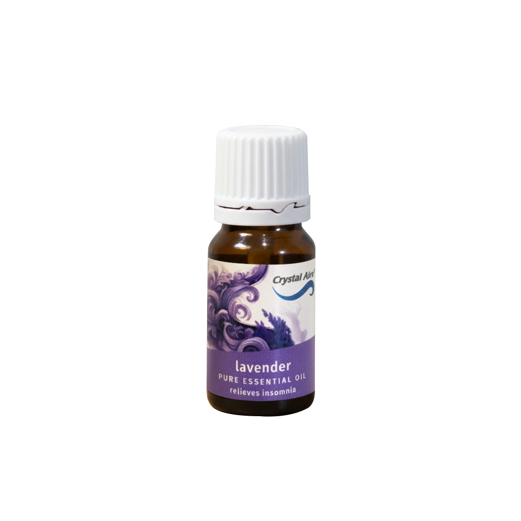Crystal Aire Lavender 10ml Essential Oil - for Stress, Insomnia & More (10ml)