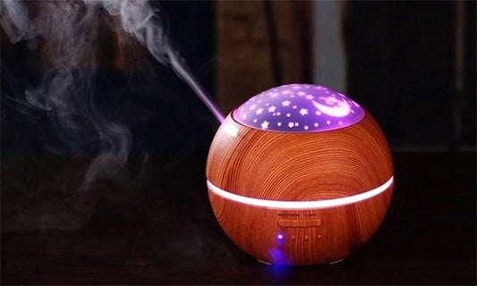 The Compact Crystal Aire Light Shadow Essential Oil Diffuser