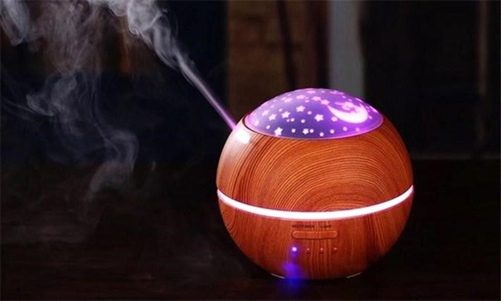 The Compact Crystal Aire Light Shadow Essential Oil Diffuser