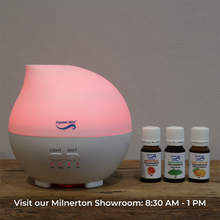 Load image into Gallery viewer, Crystal Aire Rain Drop Ultrasonic Aroma Diffuser for Babies &amp; Adults
