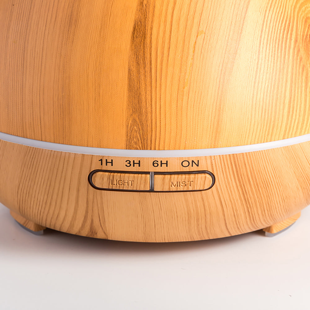 Crystal Aire Sapling Dual-Nozzle Ultrasonic Aroma Diffuser WT-008 - Light Wood