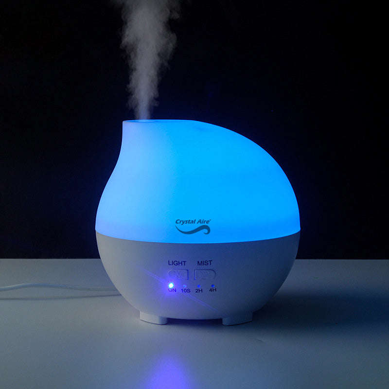 Crystal Aire Rain Drop Ultrasonic Aroma Diffuser for Babies & Adults
