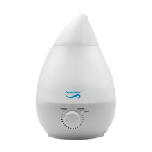 Load image into Gallery viewer, Crystal Aire Ultrasonic Cool Mist Humidifier with Night Light
