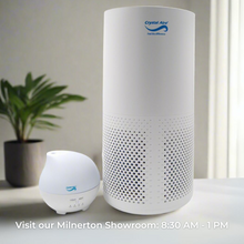 Load image into Gallery viewer, Crystal Aire Turbo HEPA Air Purifier &amp; Rain Drop Aroma Diffuser
