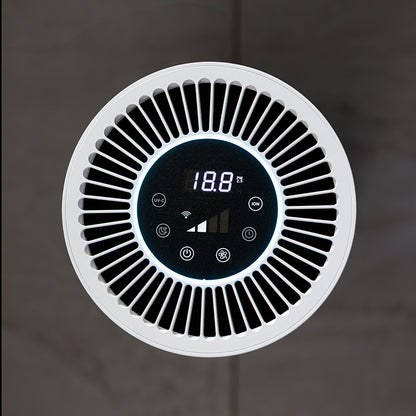 Crystal Air Turbo HEPA LED Air Purifier - Wifi Control & 5 Step Filtration