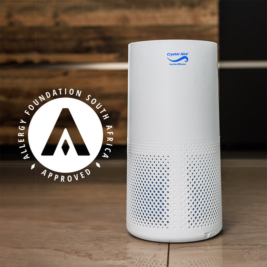 Crystal Air Turbo HEPA LED Air Purifier - Wifi Control & 5 Step Filtration