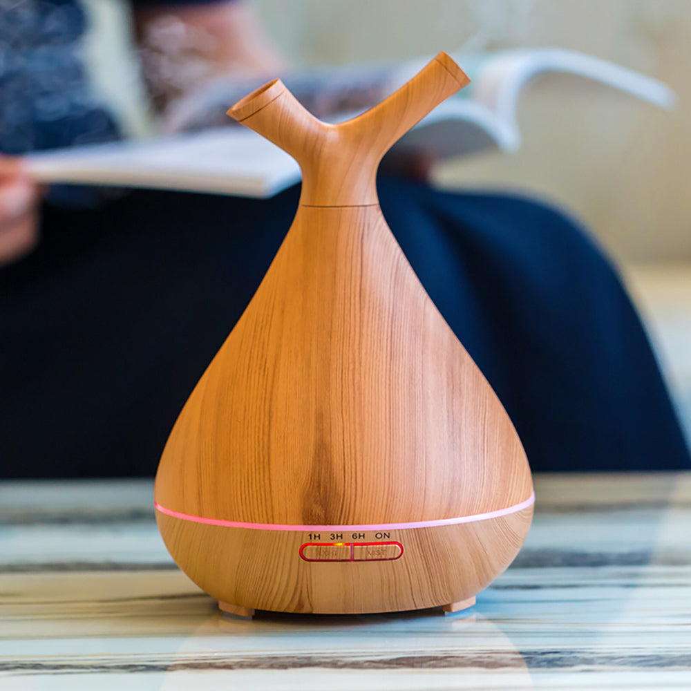 Crystal Aire Sapling Dual-Nozzle Ultrasonic Aroma Diffuser WT-008