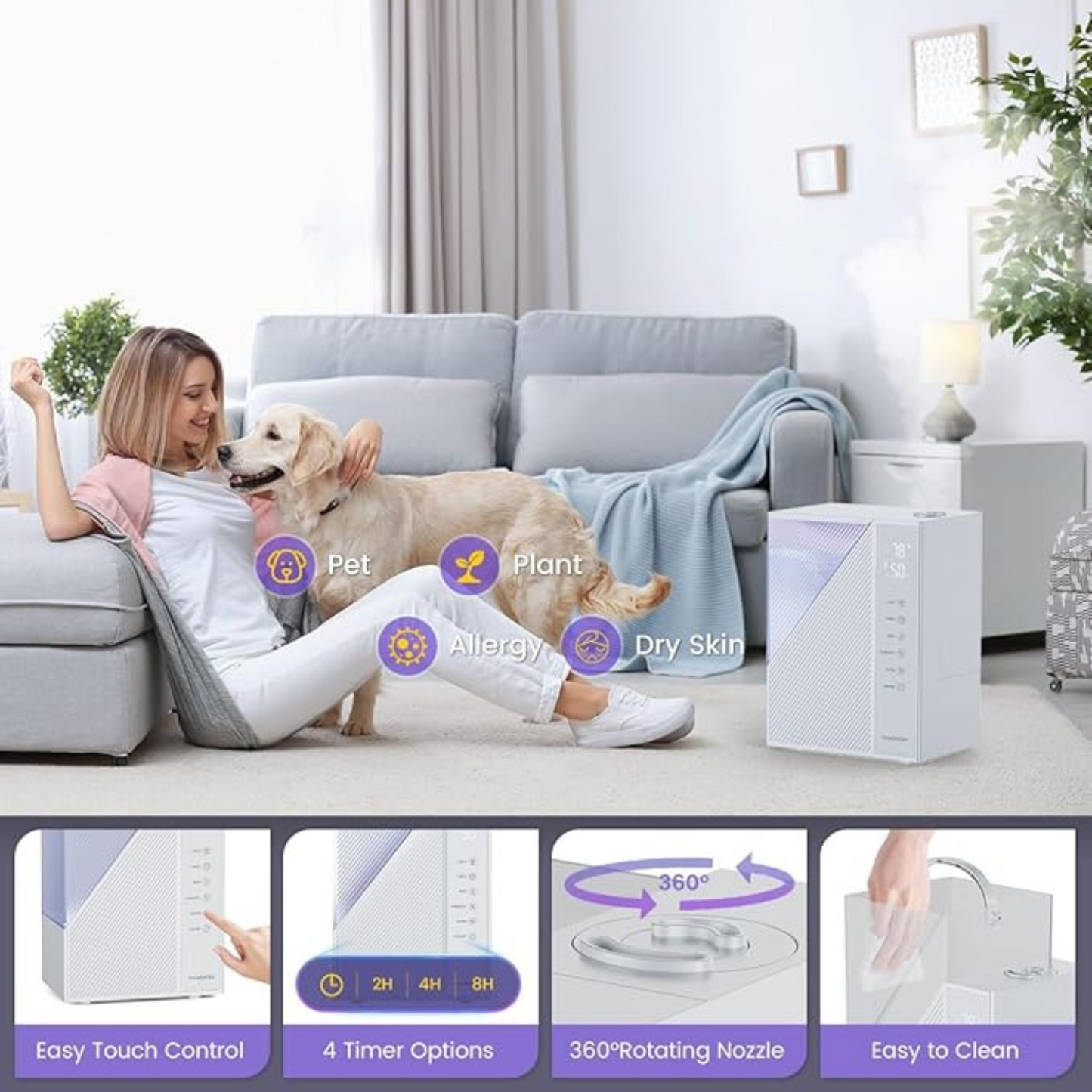 Crystal Aire Hybrid Humidifier