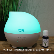 Load image into Gallery viewer, Crystal Aire Rain Drop Ultrasonic Aroma Diffuser for Babies &amp; Adults
