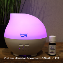 Load image into Gallery viewer, Crystal Aire Rain Drop Ultrasonic Aroma Diffuser for Babies &amp; Adults
