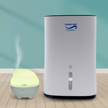 Load image into Gallery viewer, Crystal Aire Compact Dehumidifier &amp; Rain Drop Baby Aroma Diffuser Bundle

