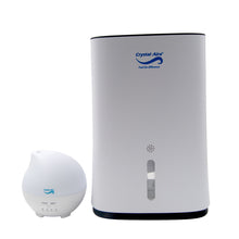 Load image into Gallery viewer, Crystal Aire Compact Dehumidifier &amp; Rain Drop Baby Aroma Diffuser Bundle
