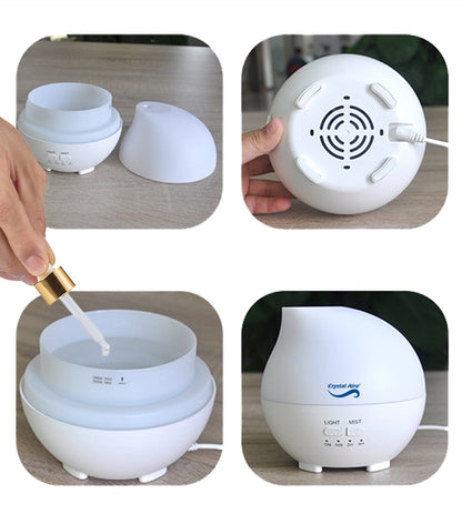 Crystal Aire Rain Drop Ultrasonic Aroma Diffuser for Babies & Adults