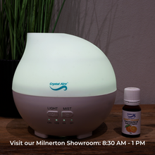 Load image into Gallery viewer, Crystal Aire Rain Drop Ultrasonic Aroma Diffuser for Babies &amp; Adults
