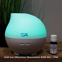 Load image into Gallery viewer, Crystal Aire Rain Drop Ultrasonic Aroma Diffuser for Babies &amp; Adults
