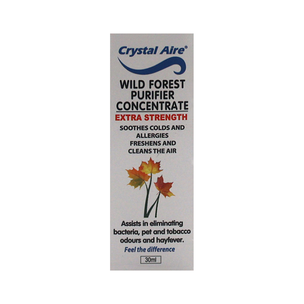 Crystal Aire 30ml Wild Forest Air Purifier Concentrate