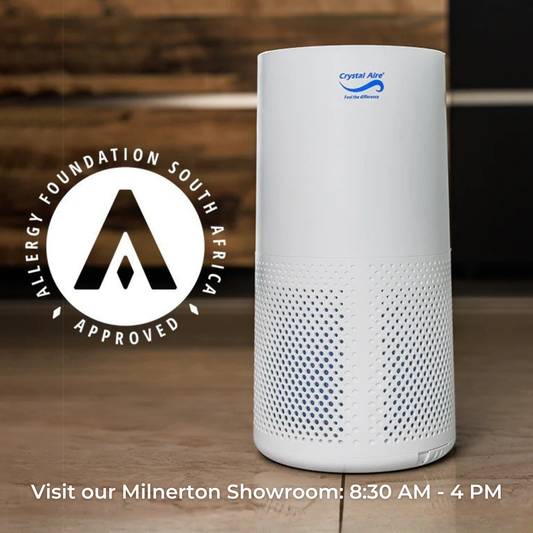 Crystal Air Turbo HEPA LED Air Purifier - Wifi Control & 5 Step Filtration