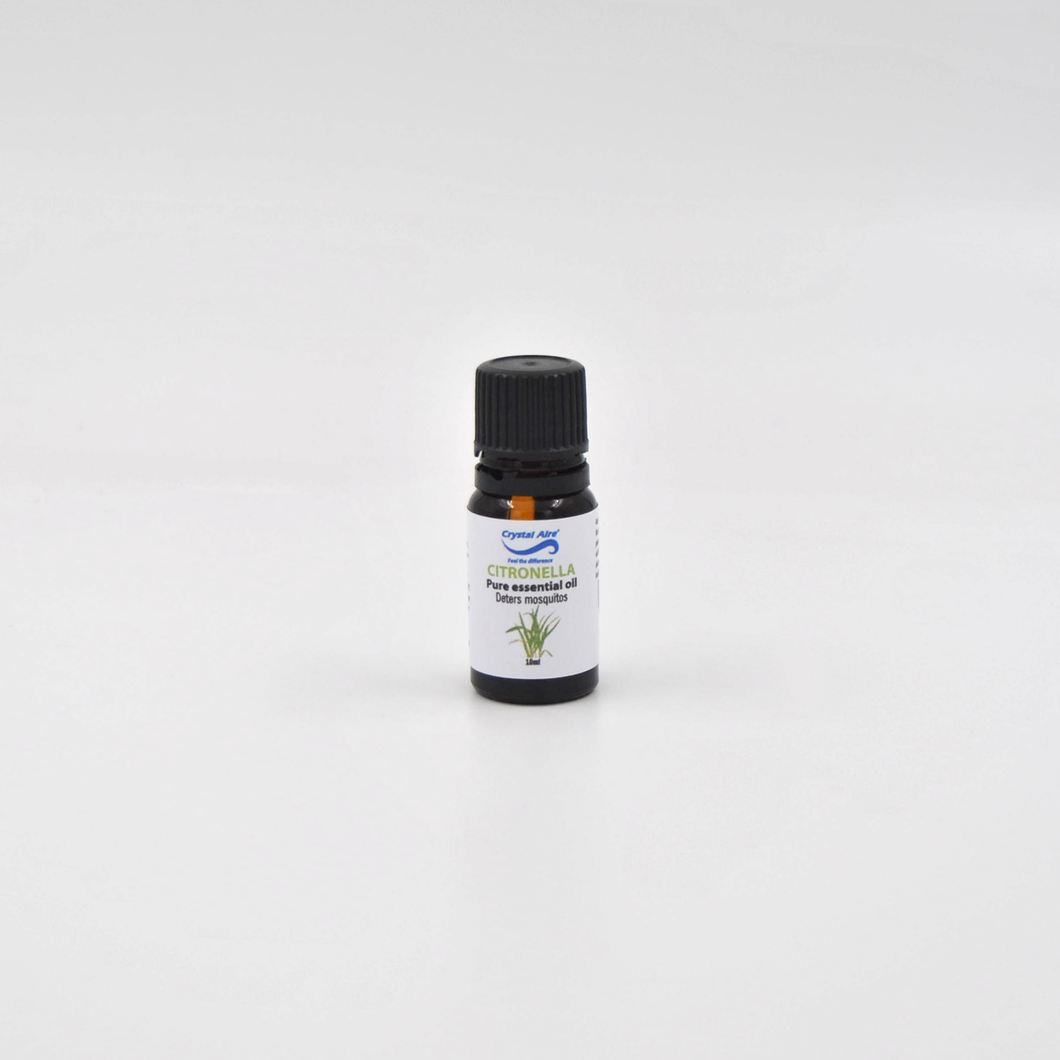 Crystal Aire Citronella Essential Oil (10ml) - Insect Repellant & Smells Great
