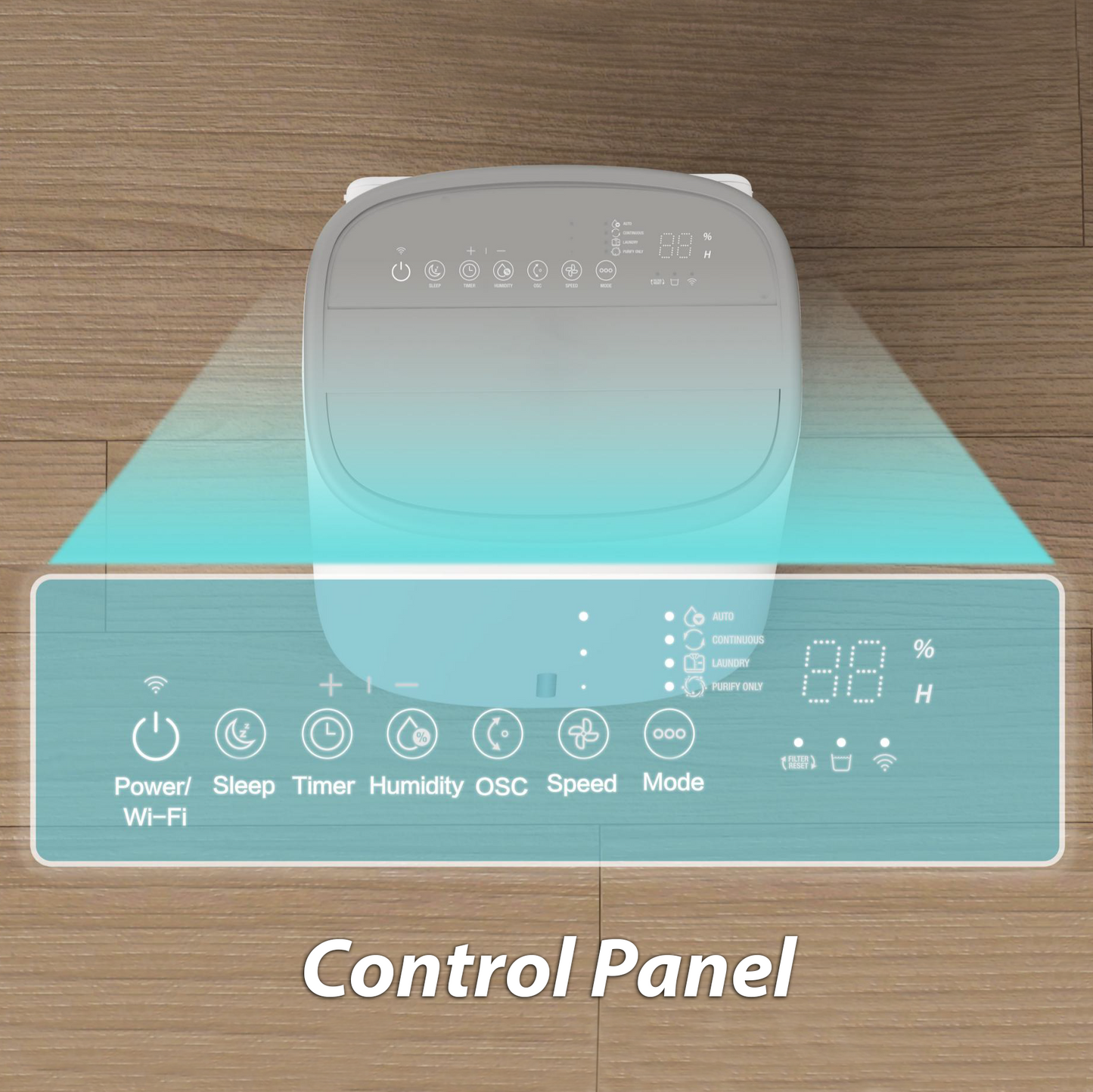 Crystal Aire 8L Desiccant Dehumidifier – Efficient Moisture Control for Every Season