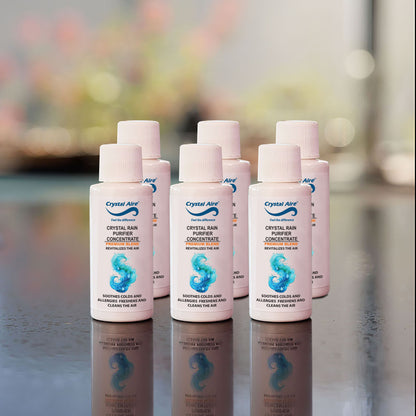 Crystal Aire 30ml Crystal Rain Air Purifier Concentrates - 6 Pack