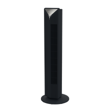 Load image into Gallery viewer, Crystal Aire Black Sterilization Tower Fan
