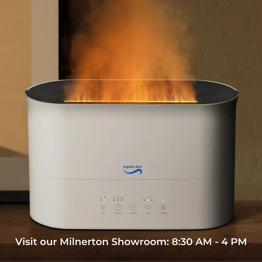 Crystal Aire Flame Mist Humidifier