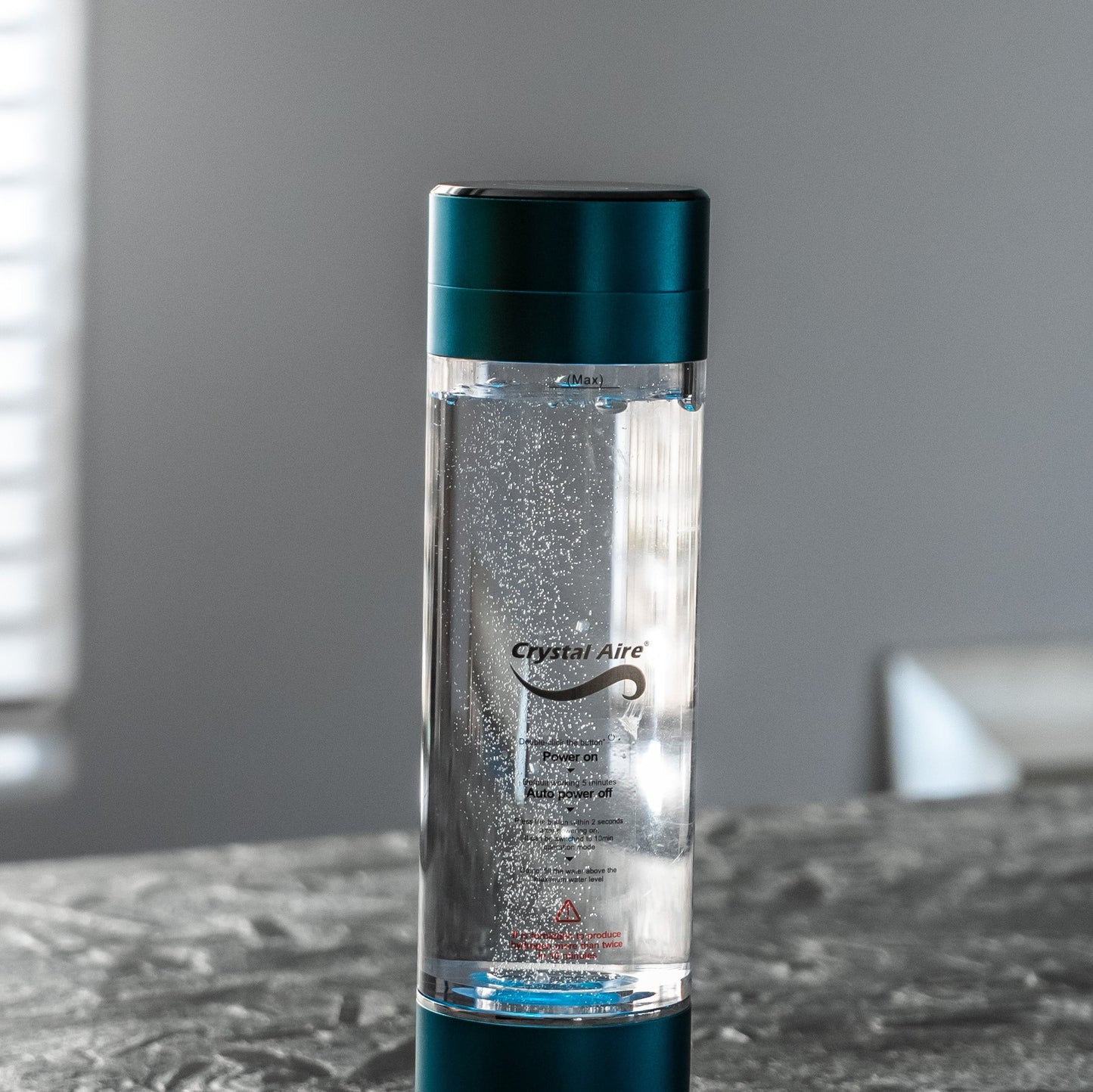 Crystal Aire Hydrogen Water Bottle