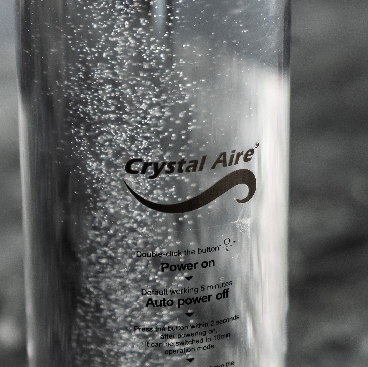 Crystal Aire Hydrogen Water Bottle