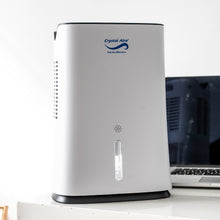 Load image into Gallery viewer, Crystal Aire Compact 2L Dehumidifier (600ml/day) w/ Automatic Timer &amp; More
