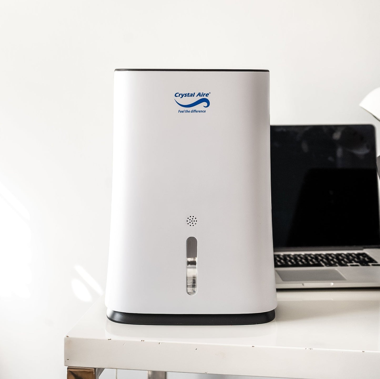 Crystal Aire Compact 2L Dehumidifier (600ml/day) w/ Automatic Timer & More