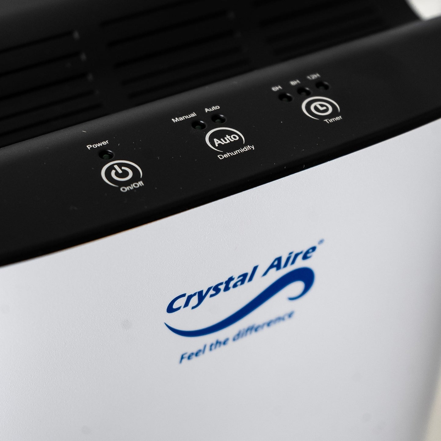 Crystal Aire Compact 2L Dehumidifier (600ml/day) w/ Automatic Timer & More