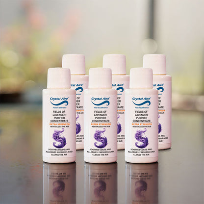 Crystal Aire 30ml Fields of Lavendar Air Purifier Concentrates - 6 Pack