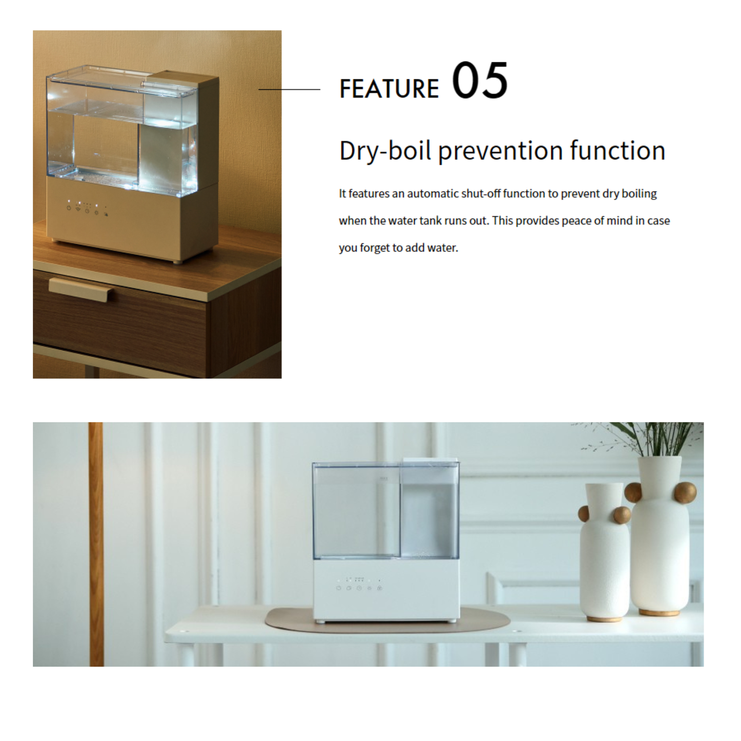 Crystal Aire 3.5L Steam Humidifier