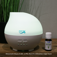 Load image into Gallery viewer, Crystal Aire Rain Drop Aroma Diffuser with Citronella Essential Oil (10ml)
