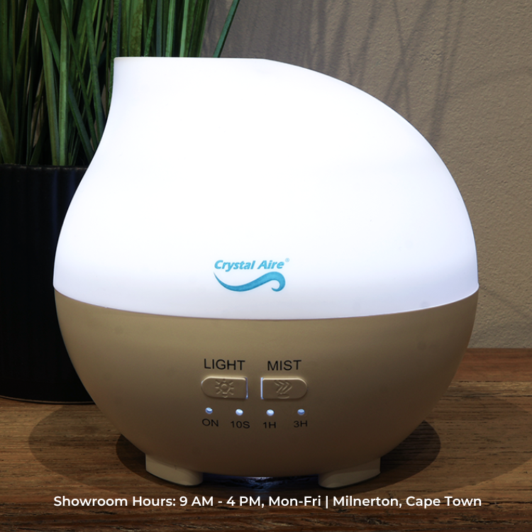 Crystal Aire Rain Drop Ultrasonic Aroma Diffuser for Babies & Adults