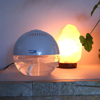 Crystal Aire Globe Air Purifier & Ioniser with Built-In Night Light