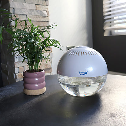 Crystal Aire Globe Air Purifier & Ioniser with Built-In Night Light