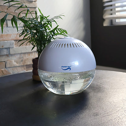 Crystal Aire Globe Air Purifier & Ioniser with Built-In Night Light
