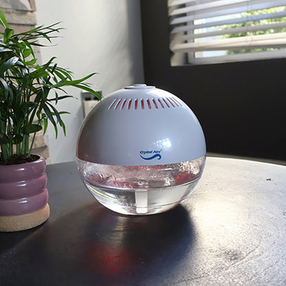 Crystal Aire Globe Air Purifier & Ioniser with Built-In Night Light