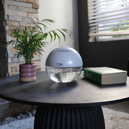 Crystal Aire Globe Air Purifier & Ioniser with Built-In Night Light
