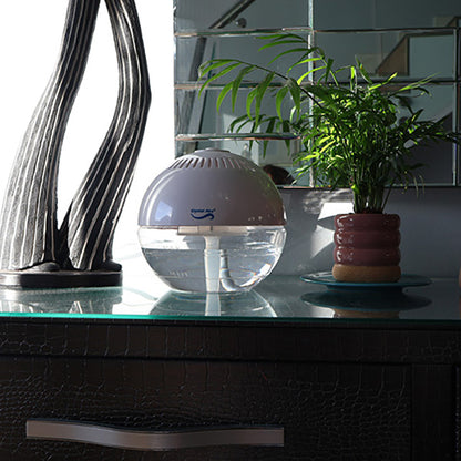 Crystal Aire Globe Air Purifier & Ioniser with Built-In Night Light