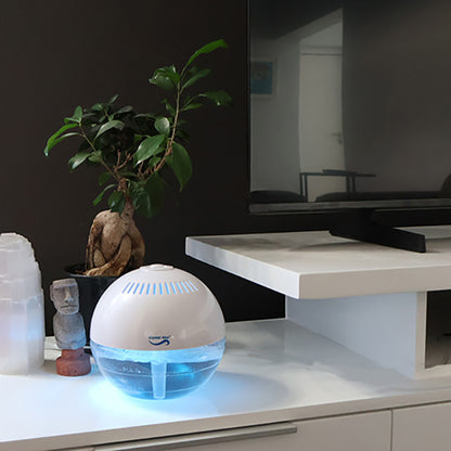 Crystal Aire Globe Air Purifier & Ioniser with Built-In Night Light