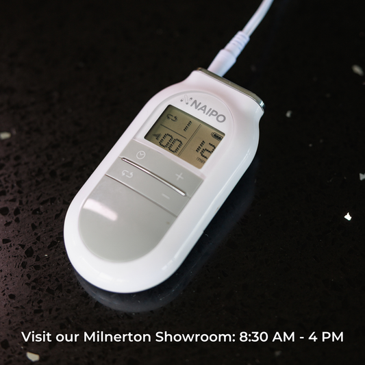 Naipo Tens Electronic Pulse Massager with 4 Electronic Pads & 5 Modes