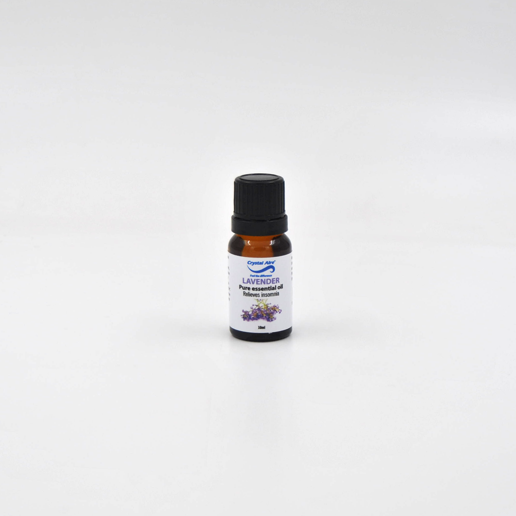 Crystal Aire Lavender Essential Oil- for Stress, Insomnia & More (10ml)